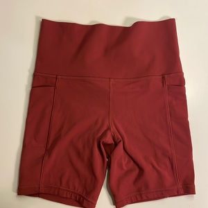 Athleta Women's Athletic Shorts - Red